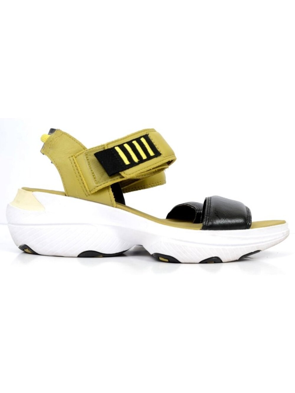 SOREL Explorer Blitz Women's 8 Green Black Leather Stride Comfort Sandal Beach
